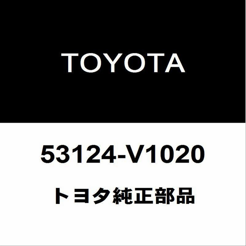 トヨタ純正 ヴォクシー ラジエータグリルモール 53124-V1020