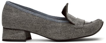 Paula Canovas del Vas 灰色 Toro 乐福鞋
