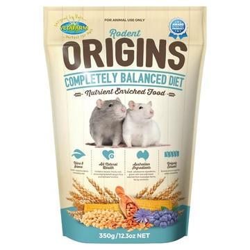 VETAFARM 薇塔農場 寵物鼠飼料 全天然健康 獨特壓製技術  350g  1包