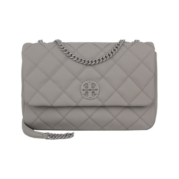 TORY BURCH 菱格紋路 中號鏈條斜跨包 斜背包(預購) 149681~【 購物節優惠 ★ 菲尼斯 國際精品 3折起 】