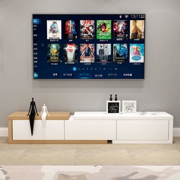 免運/公司貨 電視櫃 原木電視櫃 實木電視櫃 斗櫃 櫃子 電視柜簡約現代伸縮地柜小戶型客廳電視機柜可儲物 可開發票 全館五折 工廠現貨直銷 新品特價 z10234