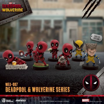 【野獸國】死侍與金鋼狼系列 盲盒套組 (6入)｜MEA-087