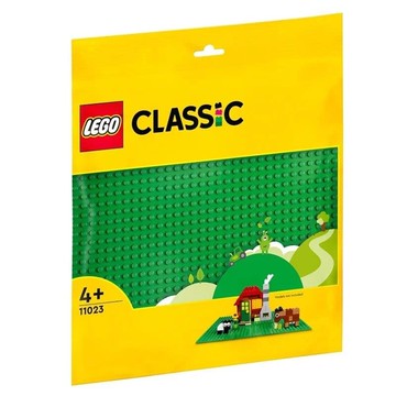 磚星球〡11023 經典系列 綠色底板 Green Baseplate