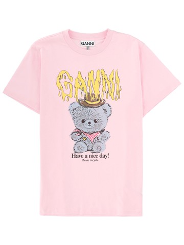 ganni t-shirt with print