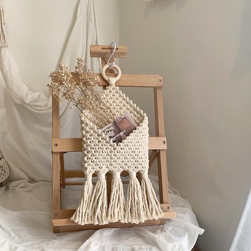 Macrame 手工 編織 信件 小物 信封收納袋  掛飾