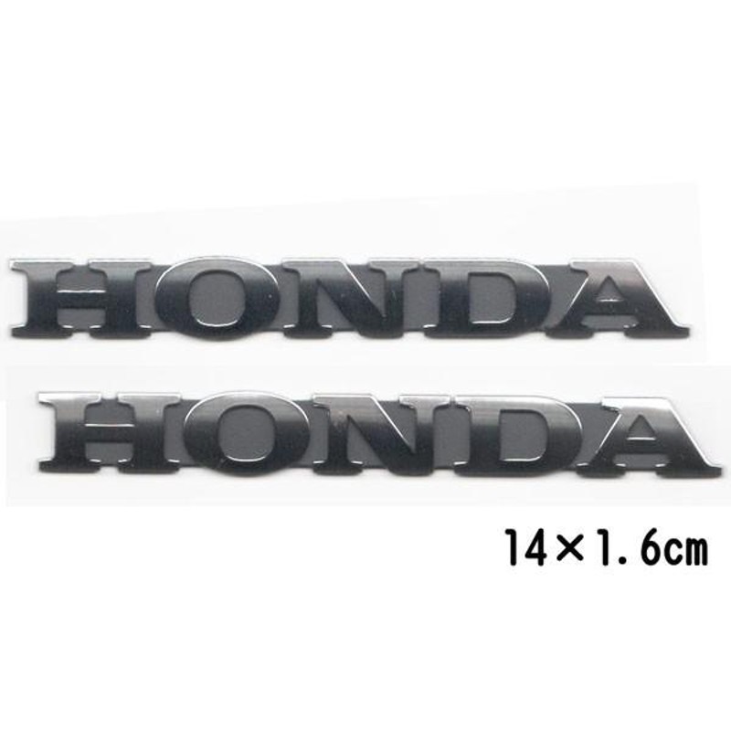 ホンダ タンクエンブレム ロゴ 2枚セット Mサイズ 純正 立体