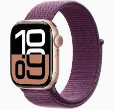 【APP 4%點數】Apple Watch S10(GPS)玫瑰金色鋁金屬錶殼配梅李色運動錶環46mm 商品未拆未使用可以7天內申請退貨,退貨運費由買家負擔 如果拆封使用只能走維修保固,您可以再下單唷