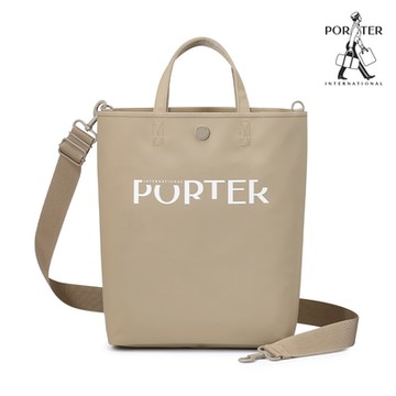 PORTER INTERNATIONAL - 復古新穎GAP托特包 - 米