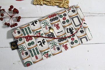 【Gi LAI】10*20Cm開運紅包袋 存摺袋-台灣麻將