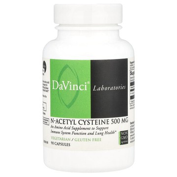 DaVinci Laboratories, N-乙醯半胱氨酸，500 毫克，90 粒膠囊