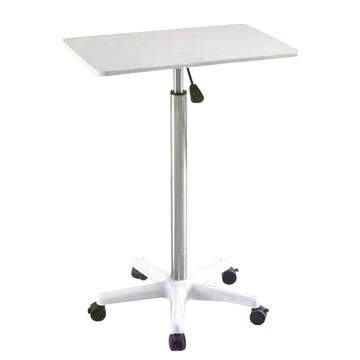 滑輪升降小桌  白色