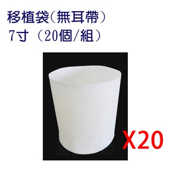 移植袋.美植袋8寸(無耳帶)//型號PB08(20個/組)