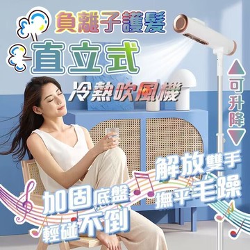 機 雙溫控保護 站立吹風機 負離子護髮 支架吹風機 冷暖出風