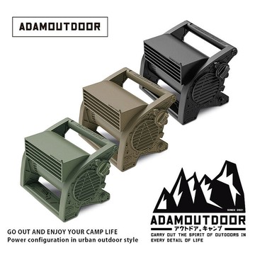 ADAMOUTDOOR｜桌上型迷你渦輪扇( ADFN-UTBMINI )曜石黑