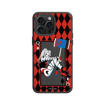 iPhone 15 Pro Max SolidX 黑 - Joker - 小丑女 - 棋盤風格