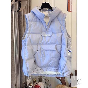 【XL-8XL大尺碼】👩大尺碼上衣 秋冬外套 棉服馬甲 特大碼300斤羽絨棉衣棉服馬甲女男冬新款加絨保暖無袖套頭馬甲i
