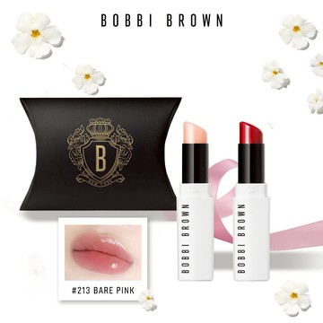NEW 熱銷護唇膏💖【Bobbi Brown】1+1 晶鑽修護潤色護唇膏 精巧版雙入組 | 送女友 生日禮物 母親節禮物 情人節禮物