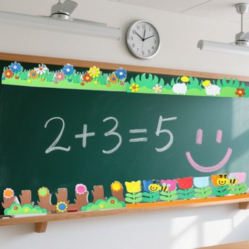 幼兒園佈置 公佈欄 佈置 佈置柵欄 EVA佈置貼 泡棉柵欄 立體柵欄裝飾 教室佈置 牆貼 壁貼 玻璃貼 牆面裝飾 裝飾貼
