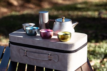 【Refine】純鈦旅行泡茶組