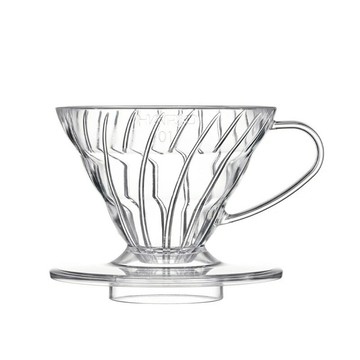 《HARIO》V60 TRITAN透明濾杯 01 02 手沖濾杯 輕巧耐用 不易破 日本製 VDTA-01-T/VDTA-02-T