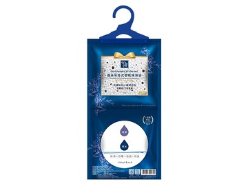 （3入組）康朵 吊掛式香氛除濕袋-英國梨與小蒼蘭香氛 160g安/環境芬香除濕 除臭 防潮 [FIFI SHOP]｜現貨