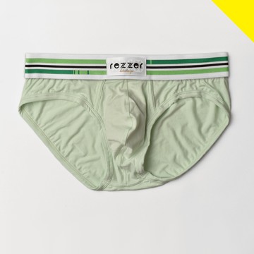 【零碼 M、L、XL、2L】▶低腰◀三角褲-萬花筒-綠 薄荷綠【超細纖維】