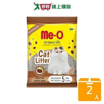 咪歐低粉塵凝結貓砂咖啡飄香4.3KG【兩入組】【愛買】
