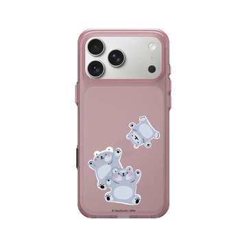 iPhone 17 Pro Max Clear (相機按鈕) 晶醺玫 - 白白日記 Darylhochi - 被壓扁了