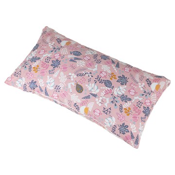 JJun 3D扁柏木枕頭 100%棉  大 46 x 26cm  粉色