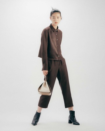 UUIN_咖啡鬆緊褲