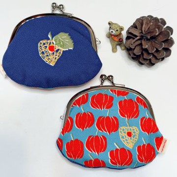 AYANOKOJI京都綾小路中型口金包-鬼燈草