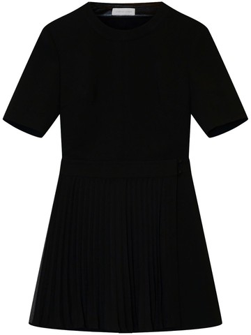 Simkhai - Tyra pleated-skirt minidress - women - Acetate/Polyester - 4 - Black