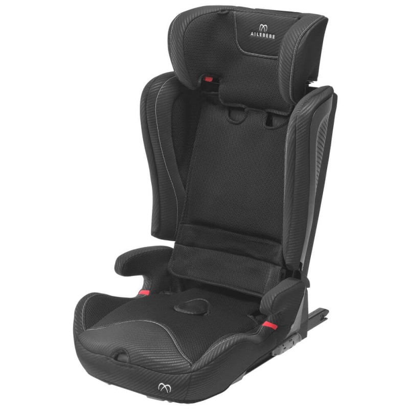 エールべべ パパット2プレミアム ISOFIX　カーボンブラックヘッドサポートは窮屈になり