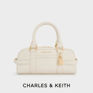 【CHARLES & KEITH】Scottie 保齡球包 附提袋｜春季新品｜快速出貨｜小CK