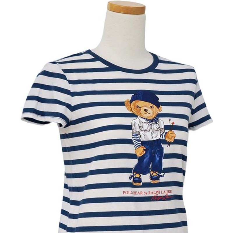 POLO RALPH LAUREN ポロ ラルフローレンガールズ  POLO BEAR  ポロベア クマ キャップスリーブ 半袖Tシャツ 半T #313965226 POLO RALPH LAUREN ポロ ラルフローレンガールズ BEAR ポロベア