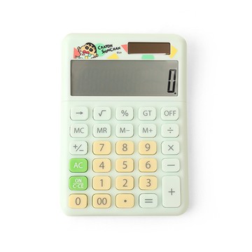 Norns 蠟筆小新計算機 -蠟筆小新 正版授權 太陽能雙電源計算機 睡衣 文具