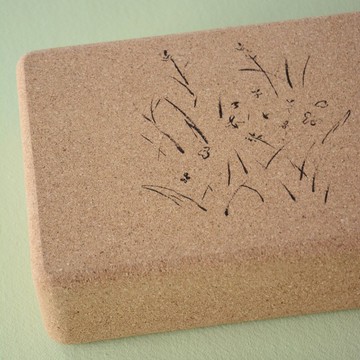 天然軟木 瑜珈磚 yoga block 85D 750g 台灣製