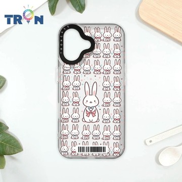 TRON iPhone 16 領結蝴蝶結兔子集合 防摔太空載具殼 透白 軟硬 手機殼
