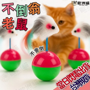 【歐洲貓】【台灣現貨🔥貓專賣店】不倒翁老鼠 逗貓老鼠 自動逗貓球 逗貓玩具 貓咪玩具 貓玩具 不倒翁老鼠玩具 不倒翁鼠