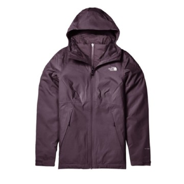 The North Face 女 防風防水透氣 連帽兩件式外套.夾克/風雨衣/4NFB-0YK 紫 V