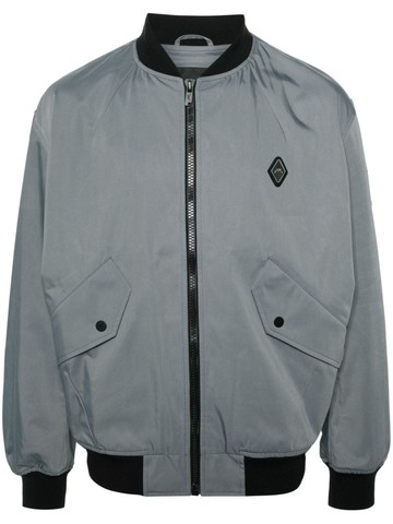 A-COLD-WALL* - Cinch bomber jacket - men - Polyester/Cotton - M - Grey