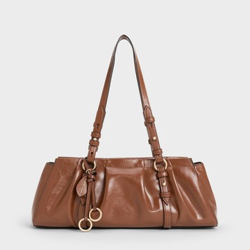 Britton 抓皺長型托特包