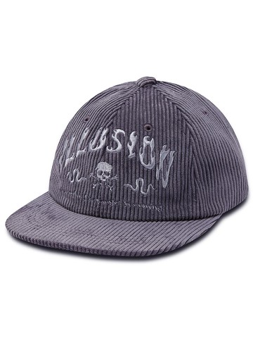 Illusion Corduroy Cap [Grey]