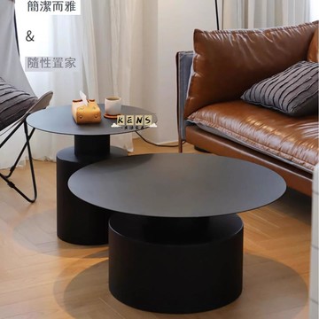 公司貨 免運 可開立發票 沙發 沙發椅 單人沙發 客廳沙發北歐茶几組合輕奢金屬家用客廳咖啡桌現代創意極簡圓形茶几組合工廠現貨直銷 售後保障 全館八折 5k830