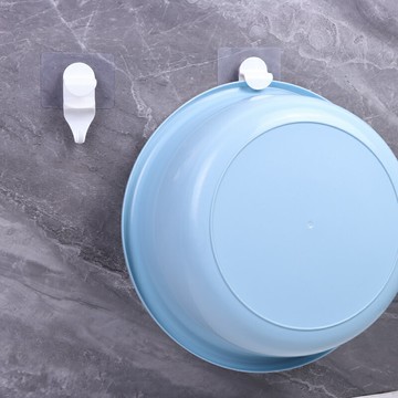 臉盆掛鉤免釘強力粘膠壁掛式衣服掛架粘鉤衛生間浴室廚房收納神器