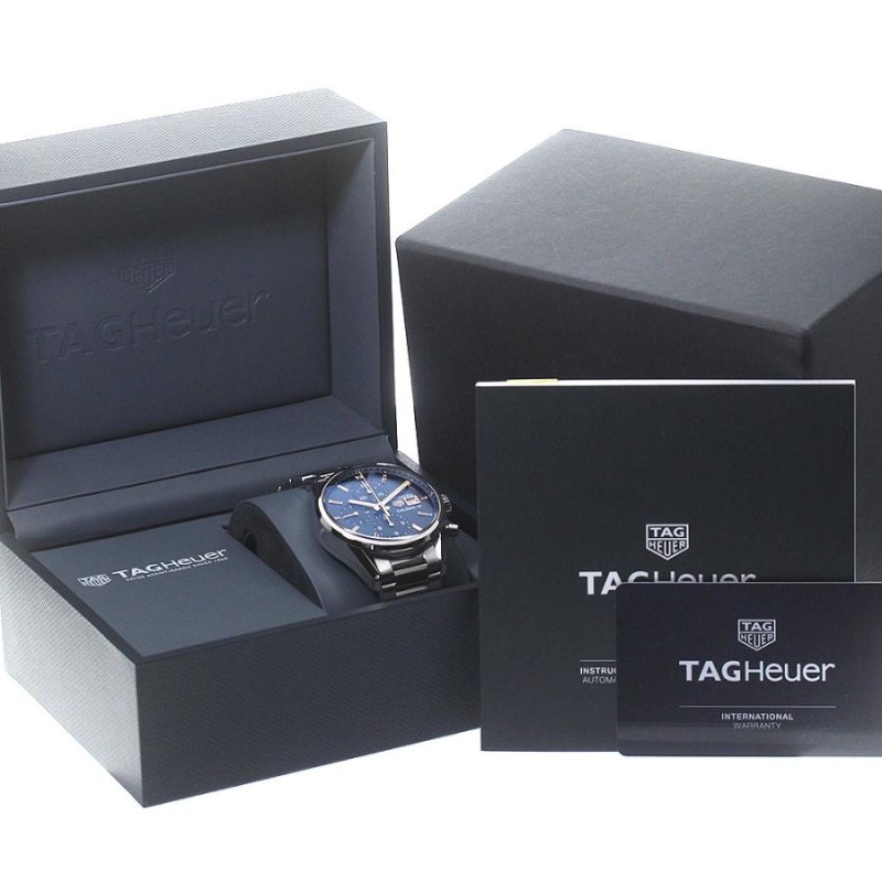 タグホイヤー TAG HEUER CBK2115.BA0715 カレラ キャリバー16 クロノグラフ 自動巻き メンズ 箱・保証書付き_782326  | LINEブランドカタログ