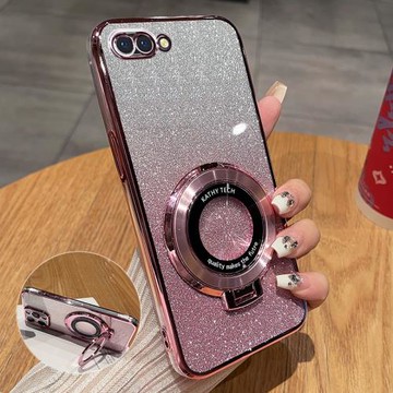 適用oppoA5手機殼oppo保護A5硅膠套opa全包防摔PBAM00透明軟oppa男女opopa帶支架PBBM30高級感0PP0可愛老年人