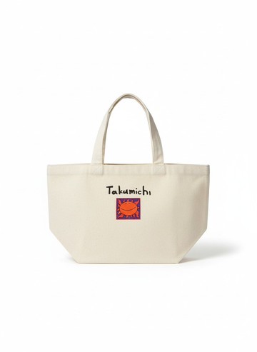 TAKUMICHI 生活裡的小角色 托特包－微笑的太陽