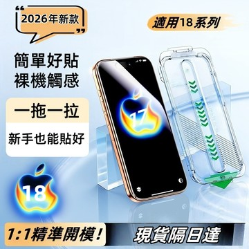 次日達🚚無紋膜無塵倉 防窺貼 抗藍光 高清 適用 iPhone 18 16 17 13 14 15 Pro Max保護膜