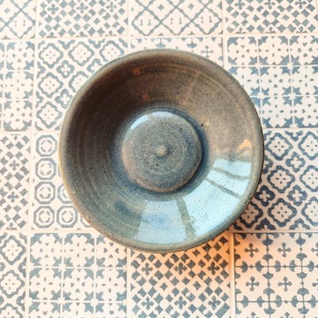 手作陶-點心小碟-蠟燭盤